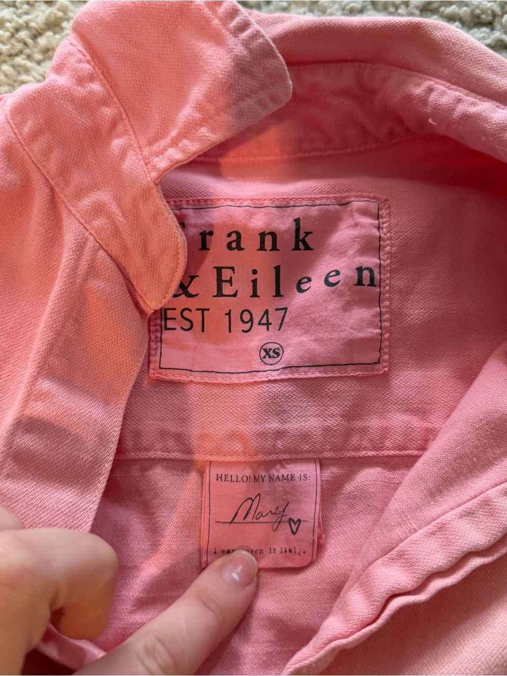 Frank & Eileen
Mary Classic Shirtdress - Sunset - Picture 5 of 8